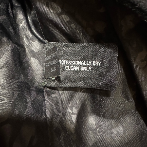 Guess Women's Black Charcoal Double-Breasted Pea Coat - Picture 4 of 5